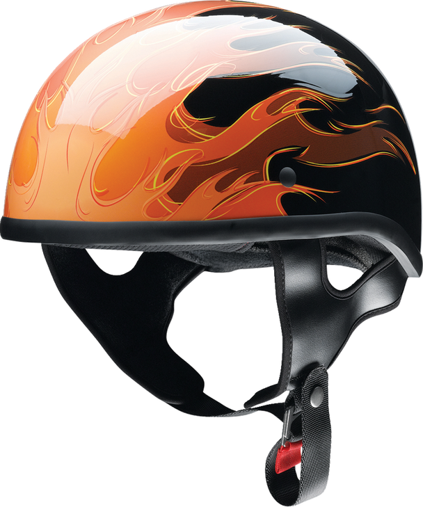 Z1R Cc Beanie Helmet - Hellfire - Orange - Small