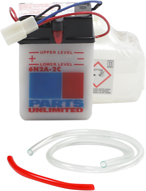 Parts Unlimited Battery - 6N2A-2C