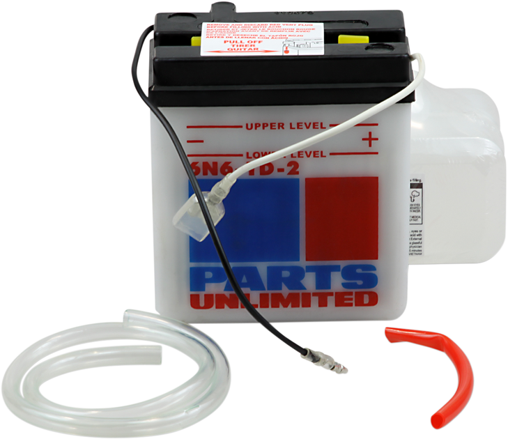 Parts Unlimited Battery - 6N6-1D-2
