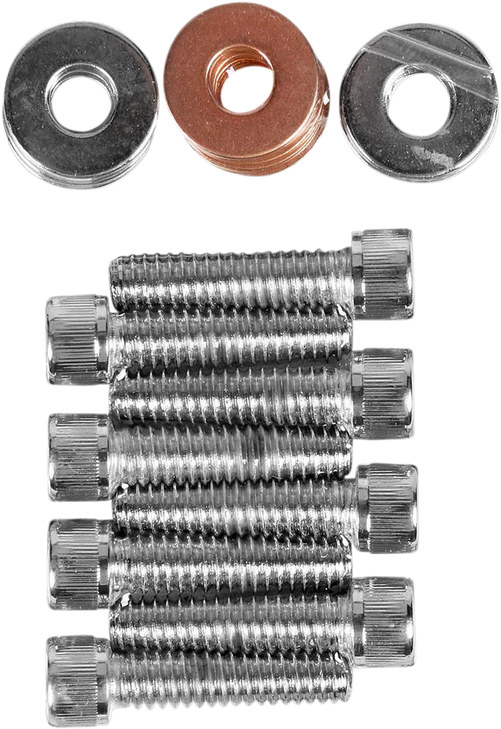 Drag Specialties Bolt Set With Washers - Rocker Box - Socket-Head