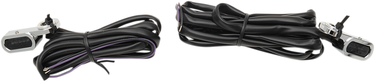 Drag Specialties Led Handlebar Marker Lights - Hydraulic Clutch - Chrome/Smoke