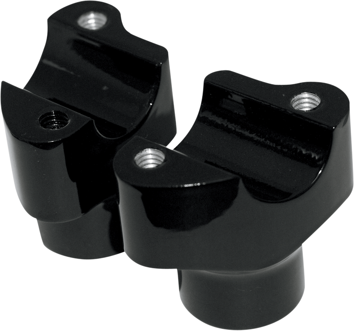 Drag Specialties Risers - Buffalo - 1-1/2" - Black