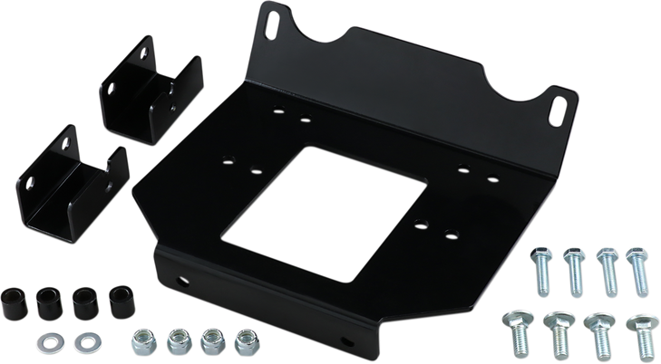 Moose Utility Winch Mount - Polaris 1631Pf