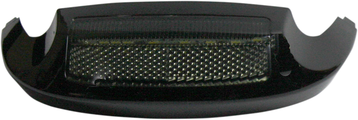 Custom Dynamics Led Front Fender Tip - Amber Led/Smoke Lens - Black Gen-Ft-As-Blk