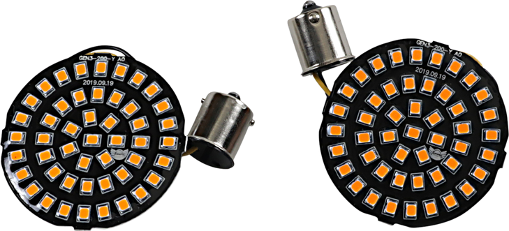 Drag Specialties Bullet-Style Turn Signal Insert - Amber