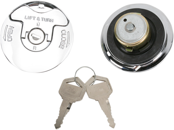 Drag Specialties Locking Gas Caps - Vented/Non-Vented - Flush-Mount