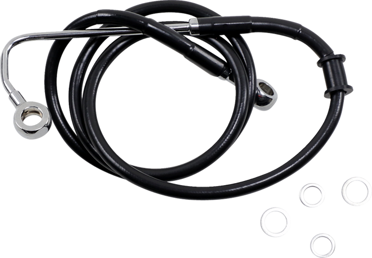 Drag Specialties Brk Line 15-17Sftl Blk +8