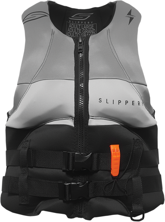 Slippery Surge Neo Vest - Black/Charcoal - Small