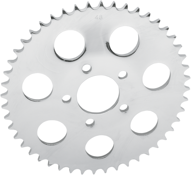Drag Specialties Rear Sprocket - Dished - Chrome - 51 Tooth - Big Twin
