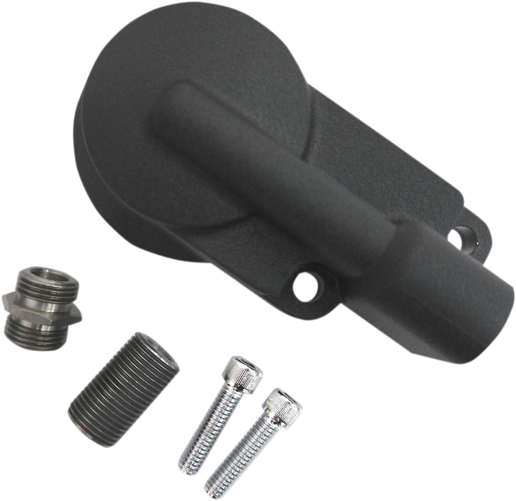 Drag Specialties Oil Filter Mount - Black