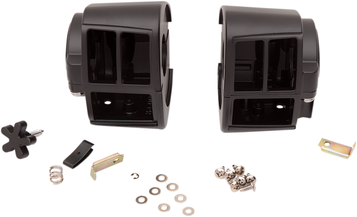 Drag Specialties Handlebar Switch Housing Kit - Matte Black