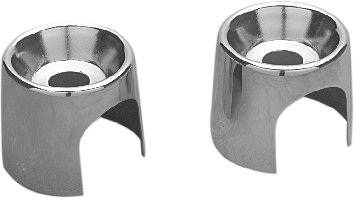 Drag Specialties Upper Shock Bolt/Stud Cover - Chrome - '70-'86 Fx/Fl