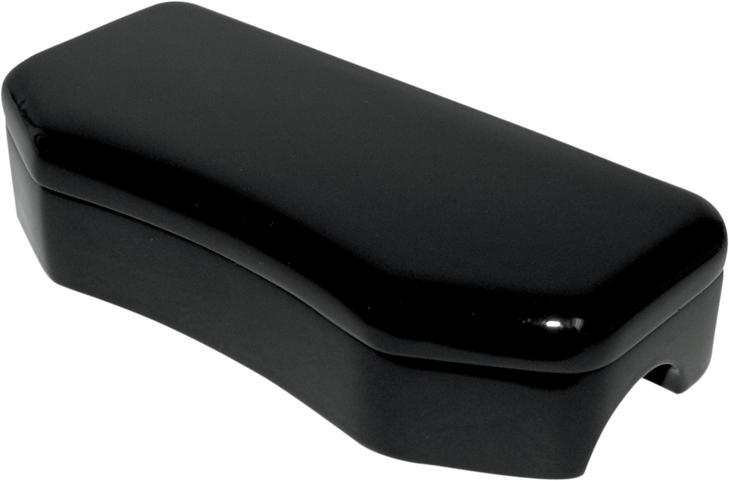 Drag Specialties Handlebar Clamp - Buffalo - Smooth - Hidden - Black