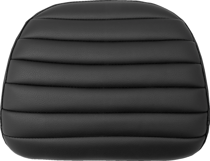 Saddlemen Touring Sissy Bar Pad - Black - Tuck-N-Roll - Indian '14-'22 061146