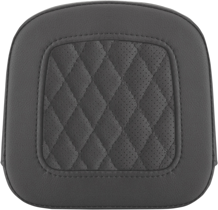 Saddlemen Sissy Bar Pad - Lattice Stitched - Black - Fl '97-'23 0407Sm