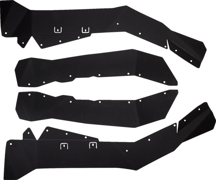 Moose Utility Fender Flares - Polaris - Rzr Trail 44-4700