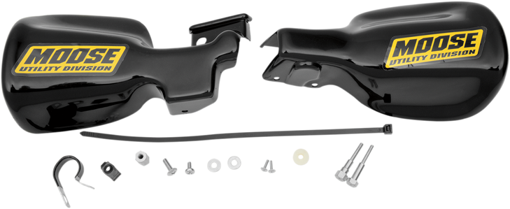 Moose Utility Contoured Handguards - Honda - Black Cmu59458-0
