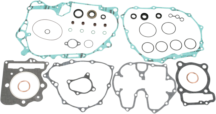 Moose Racing Motor Gasket Kit With Oil Seal - Honda 811894Mse
