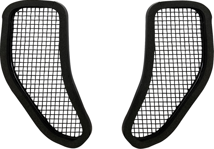Custom Dynamics Mesh Vent Inserts - Black Cd-Rg23-Vent-B