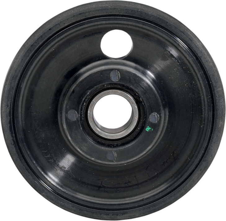 Parts Unlimited Idler Wheel With 6005-2Rs Bearing/Spacer - Black - 5.62" Od X 20 Mm Id