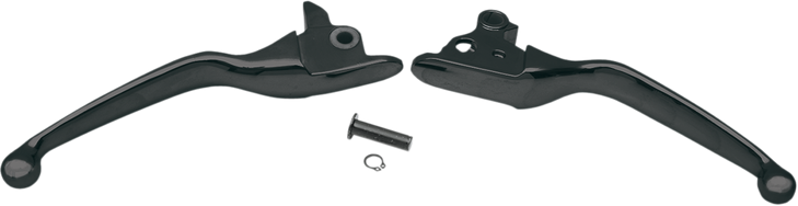 Drag Specialties Lever Set Blk 08-13 Flht