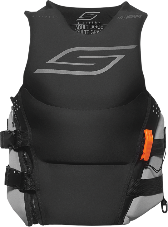 Slippery Array Neo Vest - Black/Charcoal - Large