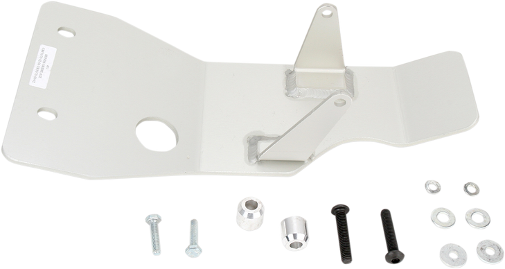 Moose Racing Skid Plate - Silver - Honda 413
