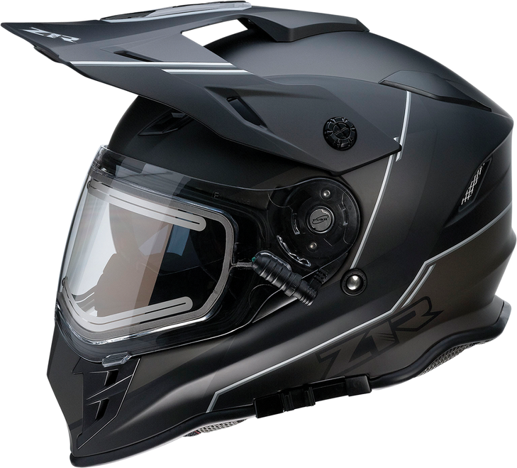 Range Snow Helmet - Bladestorm - Electric - Dual Pane - Black/White - Xs