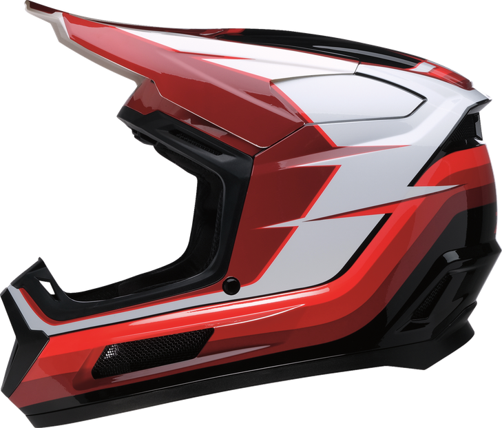 Z1R Helmet Yth Dirt Maxx Vortex Red/White Sm