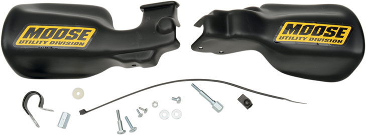 Moose Utility Contoured Handguards - Honda - Black Cmu59468-20