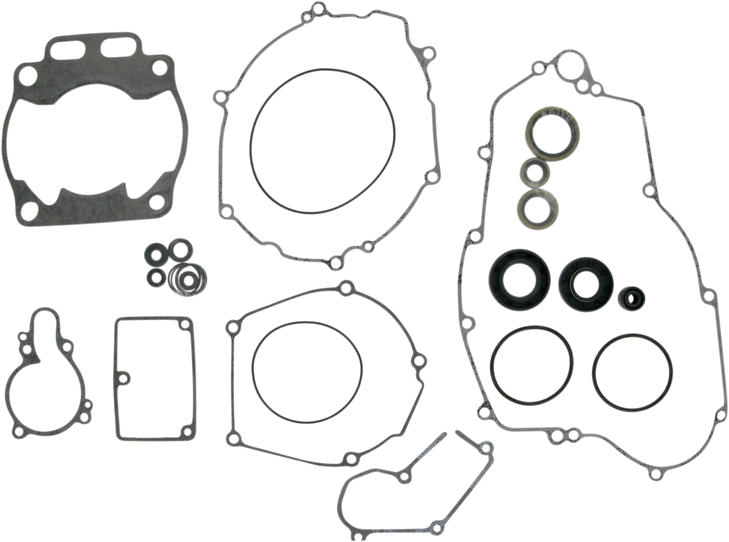 Moose Racing Motor Gasket Kit With Oil Seal - Kawasaki 811465Mse