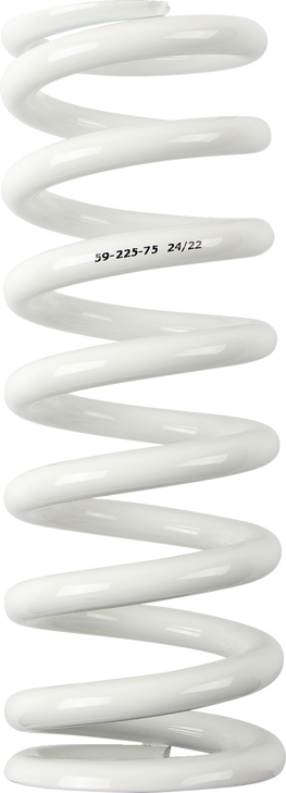 Moose Racing Shock Spring - 59 Mm Od - 75 N/Mm - White 1312-1021
