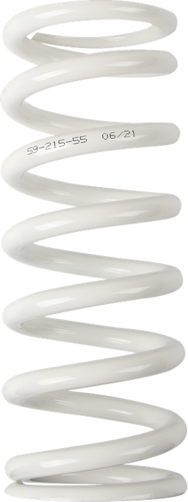 Moose Racing Shock Spring - 59 Mm Od - 55 N/Mm - White 1312-0959