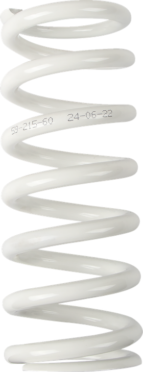 Moose Racing Shock Spring - 59 Mm Od - 60 N/Mm - White 1312-0960