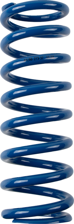 Moose Racing Shock Spring - 64/66 Mm Od - 57 N/Mm - Blue 1312-1009