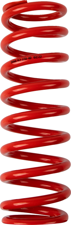 Moose Racing Shock Spring - 59/62 Mm Od - 40 N/Mm - Red 1312-0961