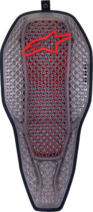 Nucleon Flex Proi Full Back Protector Insert - Transparent Smoke/Red - Small 6526323-003-S