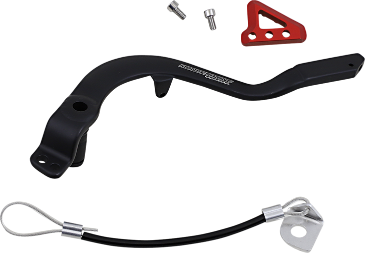 Moose Racing Brake Pedal - Red - Honda 82-0108-21-11