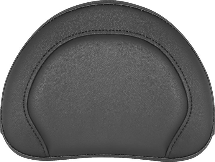 Saddlemen Roadsofa Sissy Bar Pad - Black W/ Black Stitching - Universal 051347