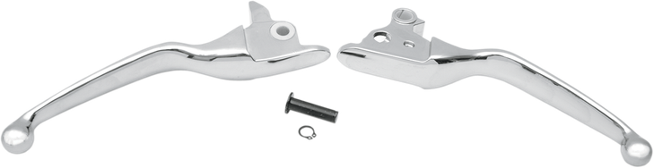 Drag Specialties Lever Set Chr 08-13 Flht
