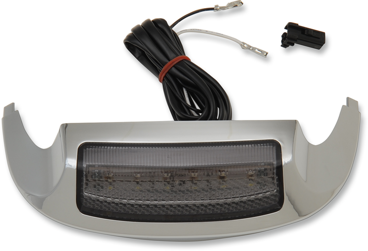 Drag Specialties Front Fender Tip Light - '14-'22 Flt - Smoke