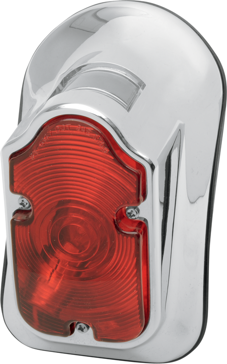 Drag Specialties Tombstone Taillight - Top Tag - Red Lens