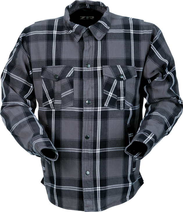 Z1R Ashwood Flannel - Gray - Medium