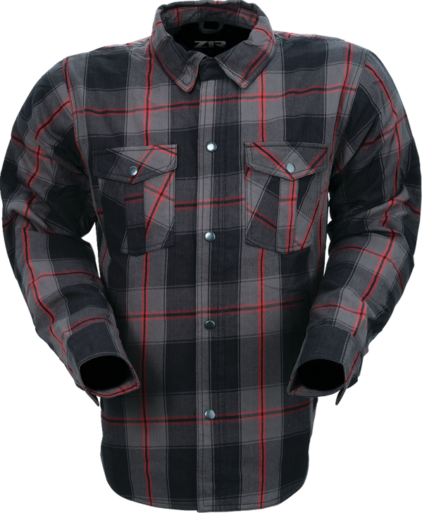 Z1R Ashwood Flannel - Red - Medium