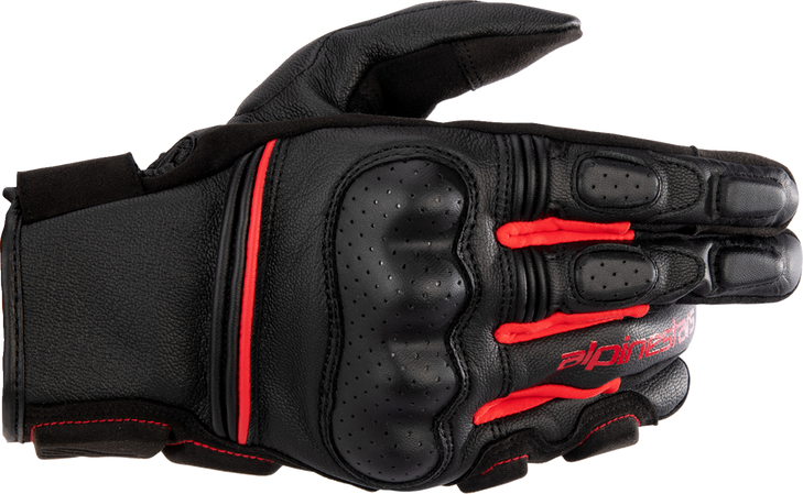 Phenom Gloves - Black/Bright Red - Large 3501723-1303-L