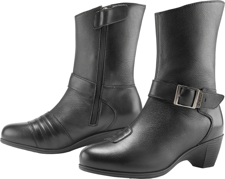 Icon Women'S Tuscadero Boots - Black - Us 8.5