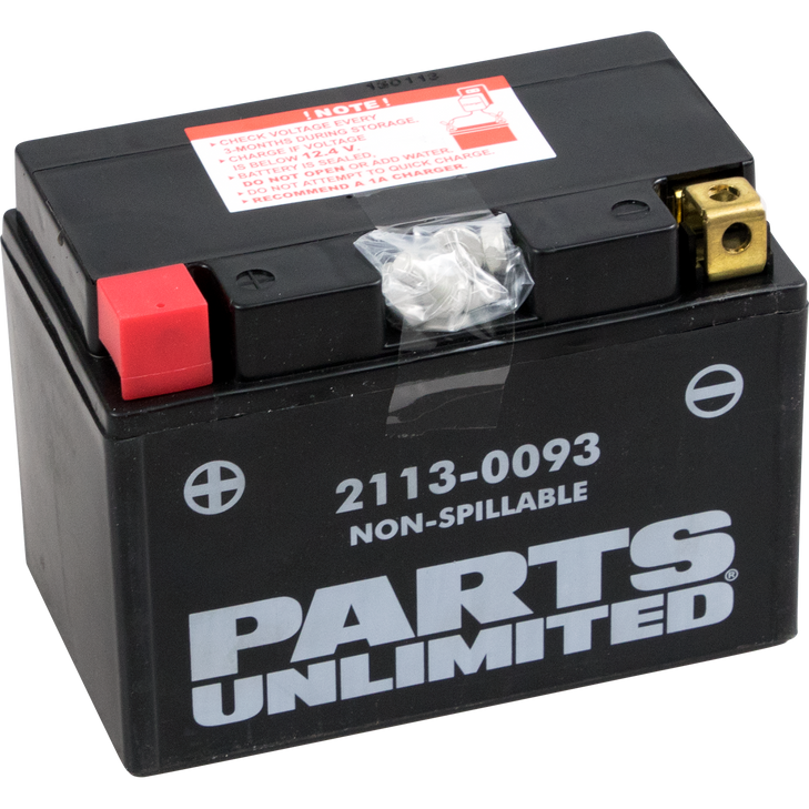Parts Unlimited Agm Battery - Ytz14S