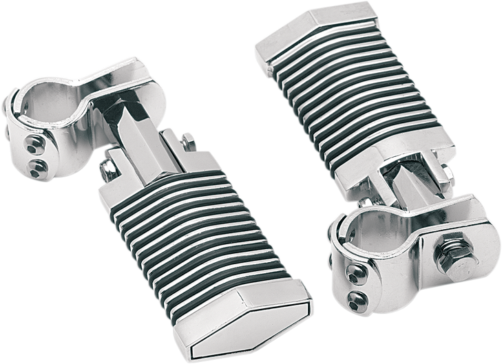 Drag Specialties Flat Footpegs - With O-Rings