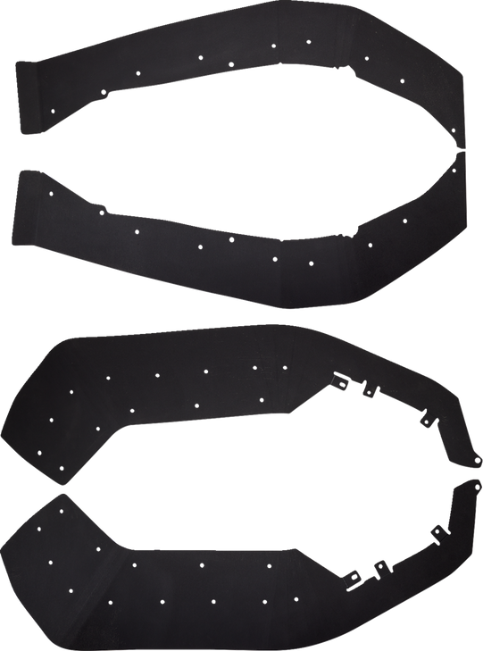 Moose Utility Fender Flares - Yamaha - Wolverine Rmax4/X4 44-7504