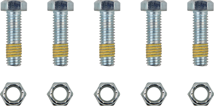Drag Specialties Hardware Kit - Pulley - With Nut - Hex - 7/16"-14 - 1-1/2"